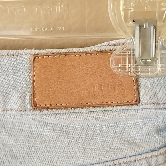 Rails The Melrose Classic Slim Bleached Repair Hem Denim Jeans - Size 25 - Picture 10 of 15